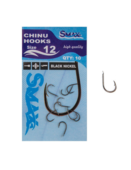 Carlige pescuit Smax CHINU Black