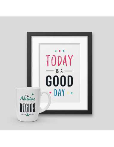 Pack Mug + Framed poster