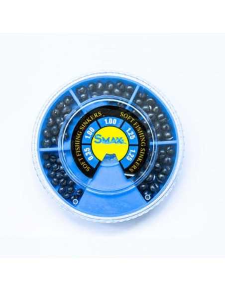 Set plumbi 0.35gr - 1.25 Gr Smax 100 Gr