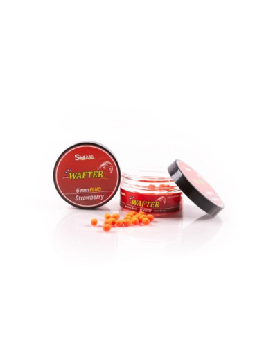 Wafters Fluo Smax Strawberry 6mm