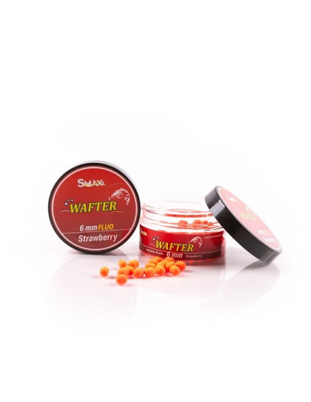 Wafters Fluo Smax Strawberry 6mm