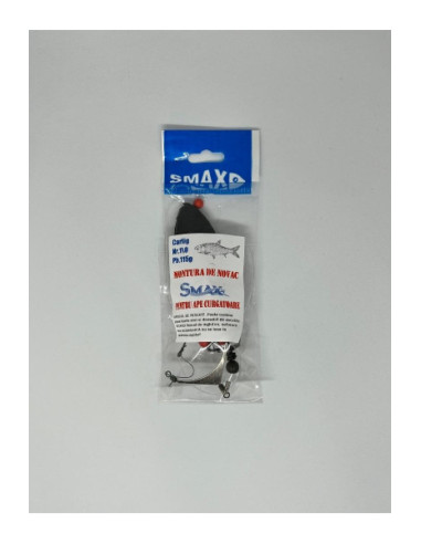 Montură SMAX novac ape curgătoare 2 cârlige Nr.1/0 105g