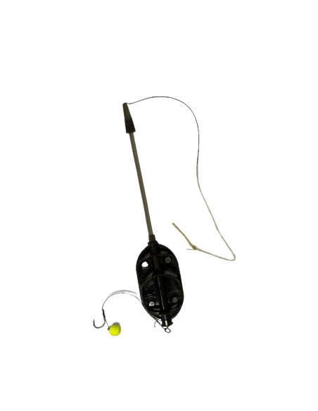 Montură pescuit method feeder clasic cu tijă – Lazy Fish