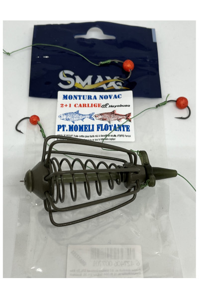 Montură pescuit novac Bomba 50g cu 3 cârlige – Lazy Fish 2