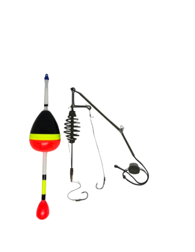 Montură pescuit novac Fitofag Premium cu plută – Lazy Fish | 2 cârlige