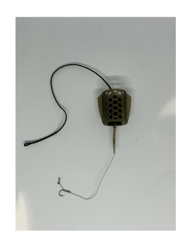 MONTURA FHI1850 COSULET FEEDER 50G / CRAP/ 1HOOK NR.8  FIR DE PAR