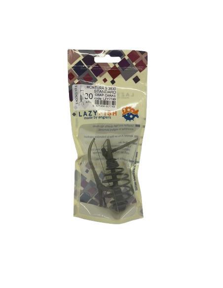 MONTURA S3830 STANDARD ARC 30G / CRAP CARAS / 3HOOKS NR.8