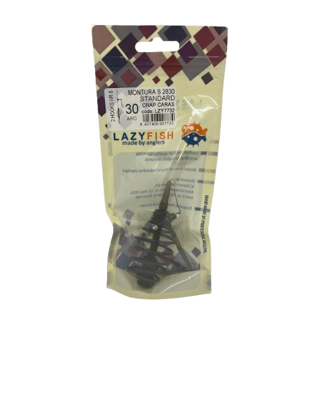 MONTURA S2830 STANDARD ARC 30G / CRAP CARAS /2HOOKS NR.8