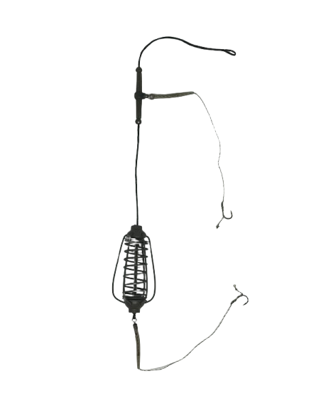 MONTURA CHA2850 MOMITOR 50G / CRAP/ 2HOOKS NR.8  FIR DE PAR/ LEADFREE 35LB