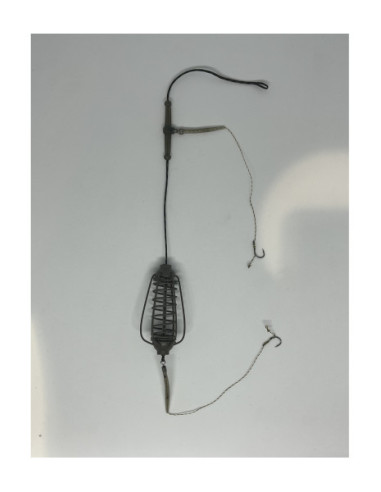 MONTURA CHA2850 MOMITOR 50G / CRAP/ 2HOOKS NR.8  FIR DE PAR/ LEADFREE 35LB