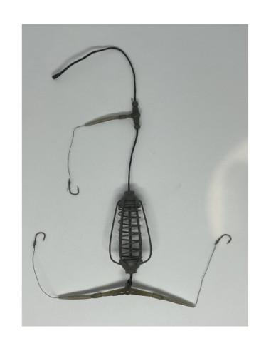 MONTURA CA3850 MOMITOR 50G / CRAP CARAS / 3HOOKS NR.8 / LEADFREE 35LB