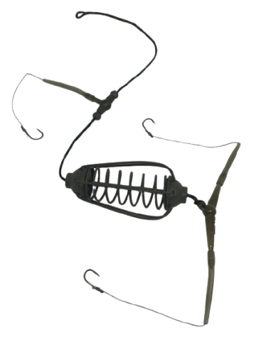 MONTURA CA3850 MOMITOR 50G / CRAP CARAS / 3HOOKS NR.8 / LEADFREE 35LB