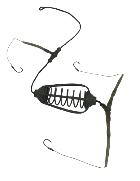 MONTURA CA3850 MOMITOR 50G / CRAP CARAS / 3HOOKS NR.8 / LEADFREE 35LB
