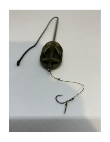 Montură pescuit crap Method in-line long 50g – Lazy Fish TNFA1650