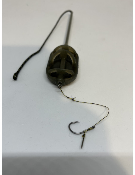 Montură pescuit crap Method in-line long 50g – Lazy Fish TNFA1650