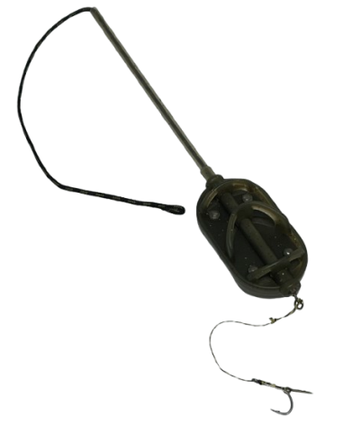 Montură pescuit crap Method in-line long 80g – Lazy Fish TNFA1880
