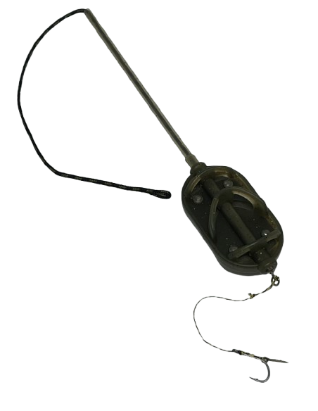 Montură pescuit crap Method in-line long 80g – Lazy Fish TNFA1880
