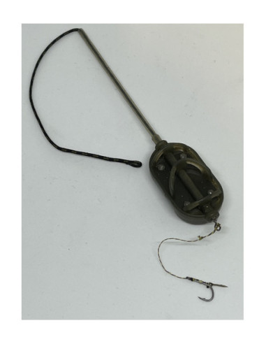 Montură pescuit crap Method in-line long 80g – Lazy Fish TNFA1880