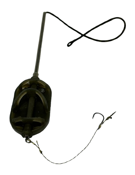 Montură pescuit crap Method in-line long 50g – Lazy Fish TNFA1850