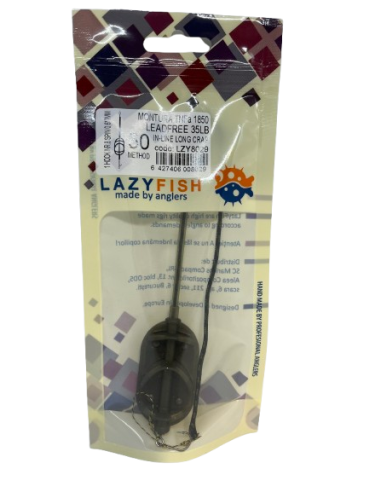 Montură pescuit crap Method in-line long 50g – Lazy Fish TNFA1850